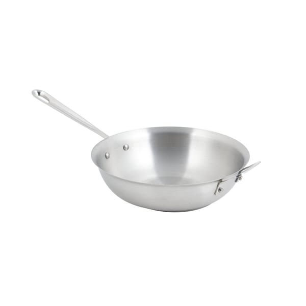 Bon Chef Cucina Stir Fry Pan, Ind Btm, 10 3/8"Dia X 3", 7 3/4" Long Hndl, 2 1/2" Qt 60005 - main